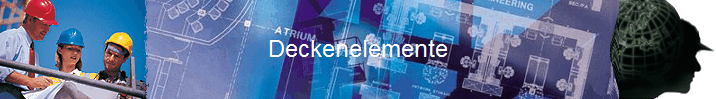 Deckenelemente